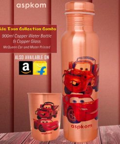 Kid Gifts, Kids Collection, McQueen Cars, Copper Bottles, Water Bottle for Kids