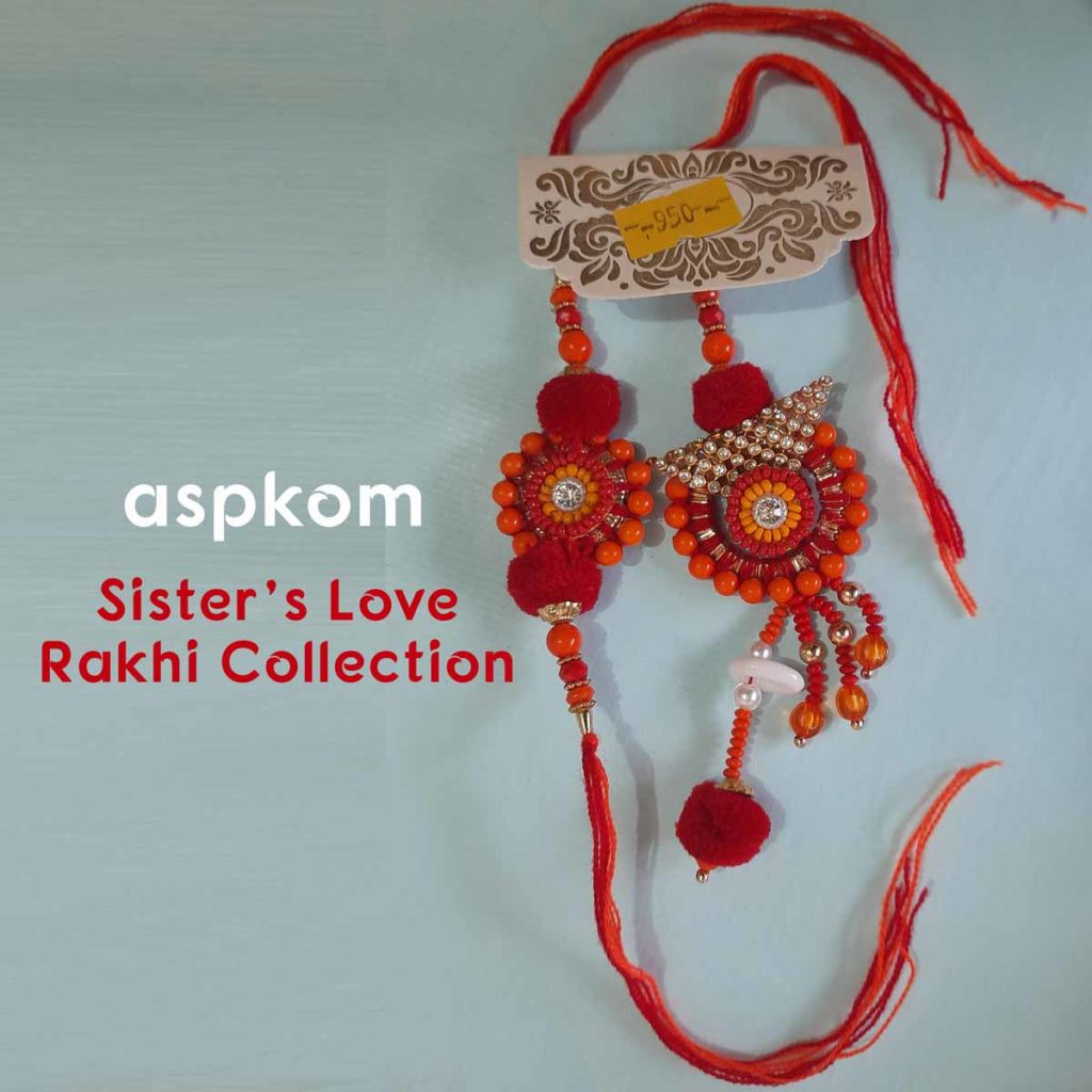 Lumba Rakhi, Sisters Love, Rakhis, Rakhi Collection, Aspkom Rakhi